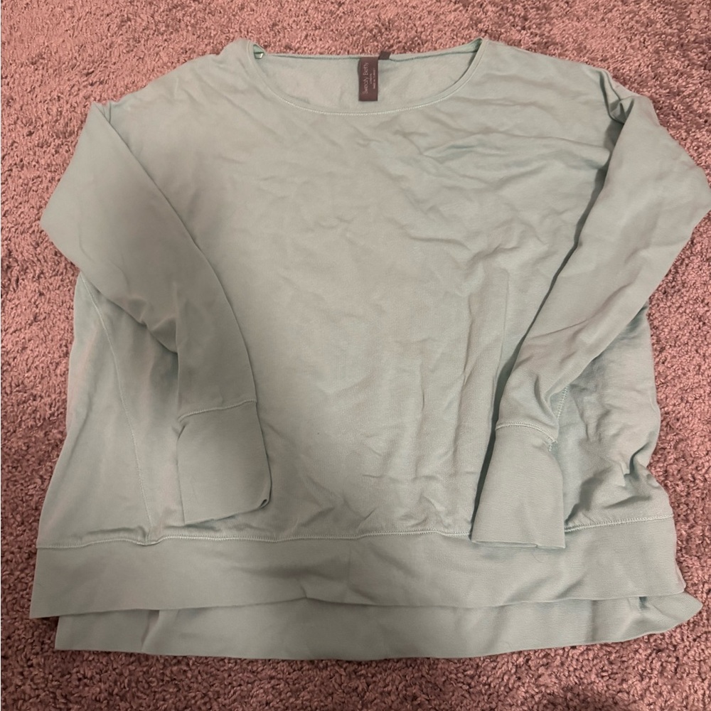 Sweaty Betty Light Green Sweatshirt